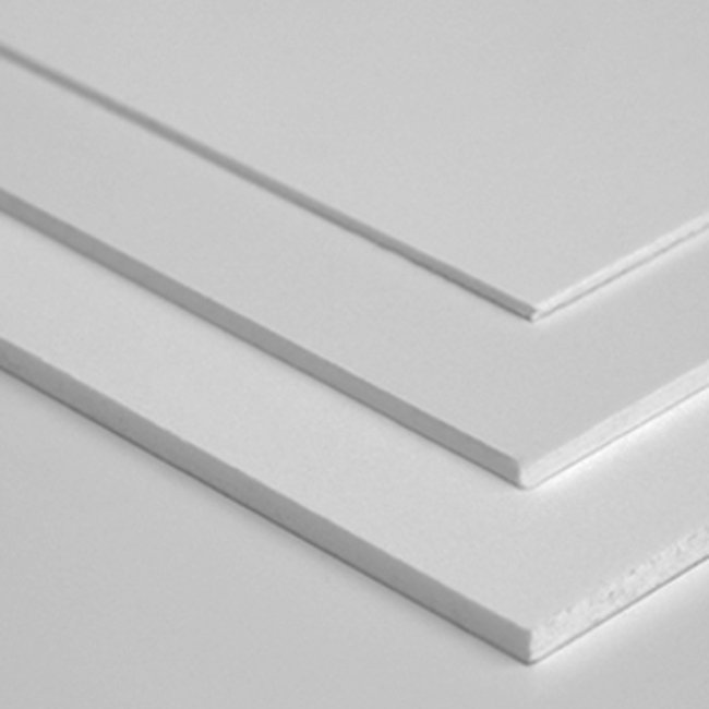 Plaque PVC expansé gris 3mm